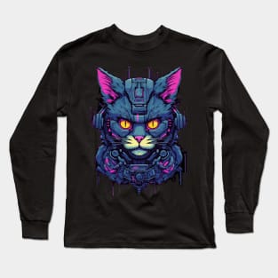 Cybercat Long Sleeve T-Shirt